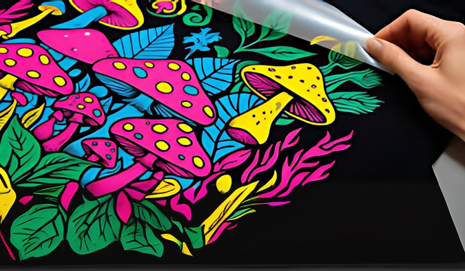 Impresion DTF fluor