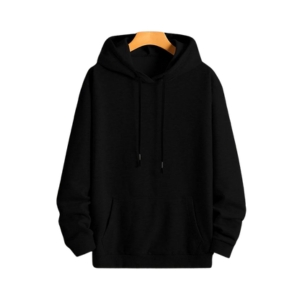 Polera canguro negro